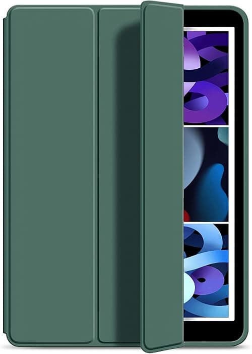 EYSOO Case for iPad 10.2-inch 9/8/7 Generation Protective Cover for 10.2" iPad 9th/8th/7th Gen Auto Wake/Sleep iPad Smart Case Compatible with 2021/2020/2019 Model (Dark Green) على Amazon.ae - متتبع الأسعار