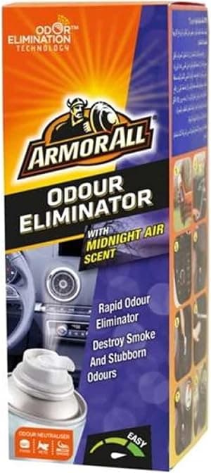 Armor All Odour Eliminator with Midnight Air Acent - Rapid Odour Eliminator - Destroy Smoke and Stubborn Odours - Pack of 1 - Amazon.ae Price Tracker