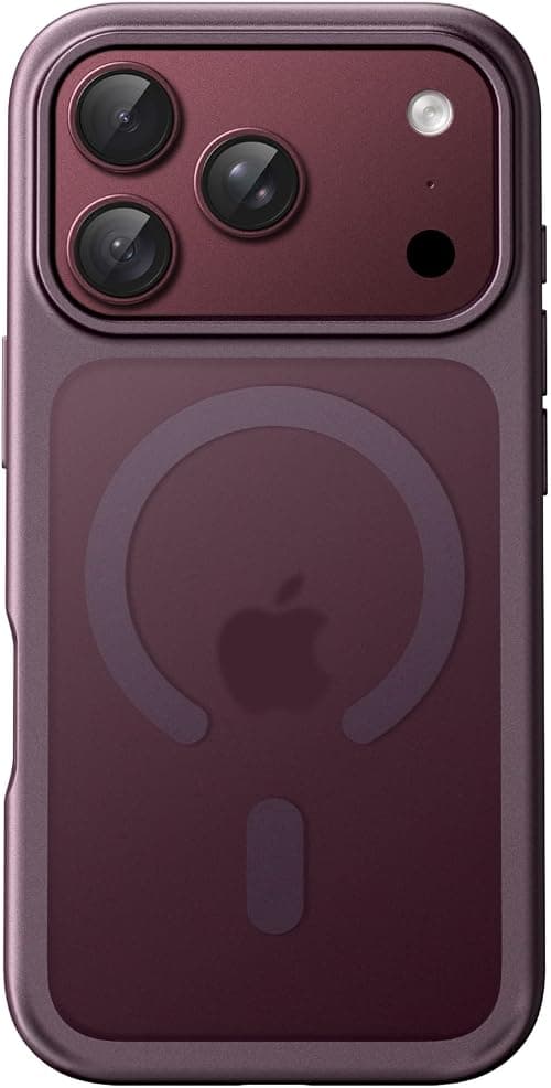 JETech Magnetic Matte Case for iPhone 18 Pro Max, Dark Cherry على Amazon.ae - متتبع الأسعار