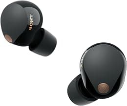 Sony WF-1000XM5 The Best Truly Wireless Noise Cancelling Earbuds, Hi-Res Audio, 24 hours battery life, Multipoint Connection, IPX4 Water Resistance, Black, UAE Version - 1-Year warranty - Best Deal Finder