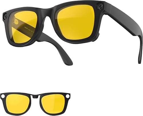 HIBLOKS Polarized Clip for Ray-Ban Meta Wayfarer RW4006 & Gen 2 RW4012 Regular (50-22), Matte Black Frame Discoloration Clip on Amazon.ae - Price Tracker