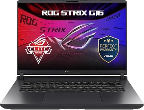 ASUS ROG Strix G16 Gaming Laptop (Eclipse Grey) | Intel Core i9 14900HX, NVIDIA RTX5070 8GB, 32GB RAM, 1TB SSD, 16"2.5K 240Hz Display, Win11 [G615JPR-G91621W] on Amazon.ae - Price Tracker
