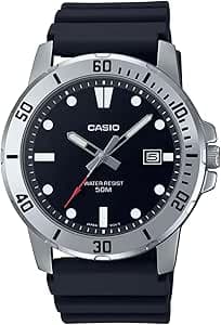 Casio Herren-Armbanduhr, MTP-VD01-1EVUDF, schwarzes Zifferblatt on Amazon.ae - Price Tracker