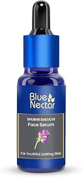 Blue Nectar Bakuchiol Retinol Serum for Face with Babchi Oil | Plant Based Retinol Alternative for Fine Lines & Wrinkles | Anti-Aging Face Serum for Women & Men (10 Herbs, 30 ml) على Amazon.ae - متتبع الأسعار
