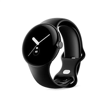 Google Pixel Watch, Matte Black Stainless Steel Case, Active Band in Obsidian, WiFi/BT, 41mm - Amazon.ae Price Tracker