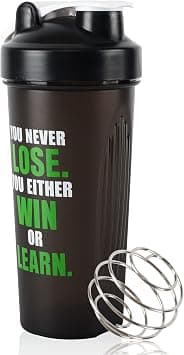 GIFUBOWA Shaker Bottle for Protein Mixes 20 OZ BPA-Free Leak Proof Mixer Cup Sports Gym Fitness - Best Deal Finder