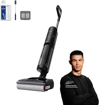DREAME H12 Pro FlexReach Vacuum Cleaner, 180° Flat Design with Dual Edge, 5 Mins Flashdry, 18,000 Pa Suction, 90 °C Hot Cleaning, 50 Mins Running Time, 2 years warranty on Amazon.ae - Price Tracker