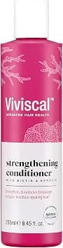 Viviscal Strengthening Conditioner with Biotin & Keratin Strengthens & Reduces Breakage for Fuller, Healthier-Looking Hair, 250ml على Amazon.ae - متتبع الأسعار