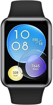 HUAWEI Watch Fit 2 Smartwatch, 1.74-Inch Huawei Fullview Display, Bluetooth Calling, Healthy Living Management, Durable Battery Life, Quick-Workout Animations, Automatic Spo2 Monitor, Midnight Black - Amazon.ae Price Tracker