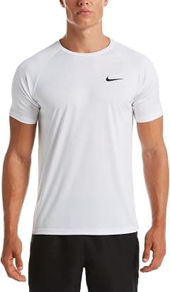 Nike Mens Short Sleeve Hydroguard Rashguard - متتبع أسعار Amazon.sa