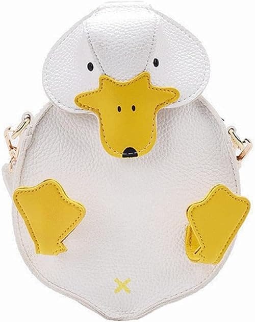 Tazweeq Duck Purse, Small PU Leather Crossbody Bag, 3D Cartoon Duckling Shoulder Bag, Coin Purse Clutch Wallet for Women on Amazon.ae - Price Tracker