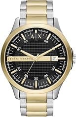 Armani Exchange Watch for Men, Quartz Movement and 46mm Case Size with Stainless Steel, Leather or Silicone Strap - Best Deal Finder