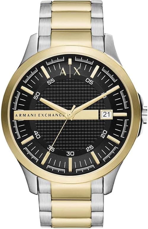 Armani Exchange Watch for Men, Quartz Movement and 46mm Case Size with Stainless Steel, Leather or Silicone Strap on Amazon.ae - Price Tracker