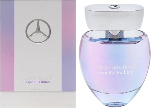 Mercedes-Benz Fanciful Eau De Toilette Perfume Spray for Women - 3 Fl Oz - Parfum for Her - Citrus & Musky Scent - Luxury Long Lasting Fragrance with Notes of Mandarin, Rose & Amber wood on Amazon.ae - Price Tracker