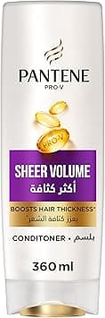 Pantene Pro-V Sheer Volume Conditioner for Flat and Fine Hair, 360 ml on Amazon.ae - Price Tracker