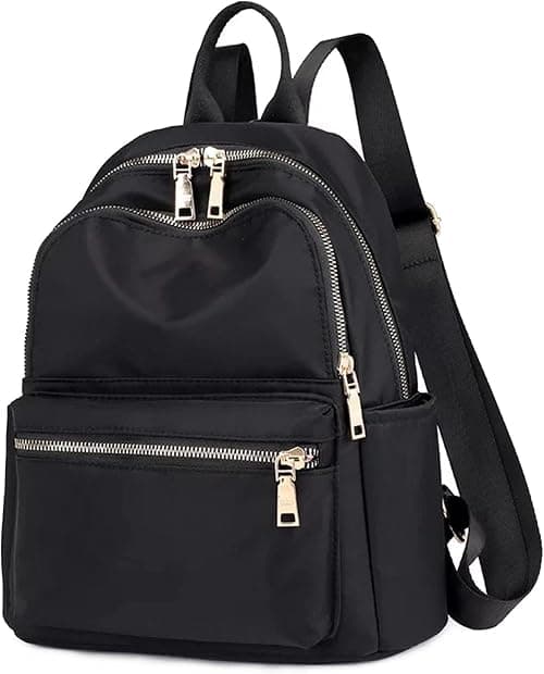 Backpack Purse for Women, Anti Theft Backpack Fashion Backpack Purse, Womens Backpack Purse Travel Purse, Travel Backpack Satchel Handbags Ladies Shoulder Bags Cute Backpack (Black) on Amazon.ae - Price Tracker