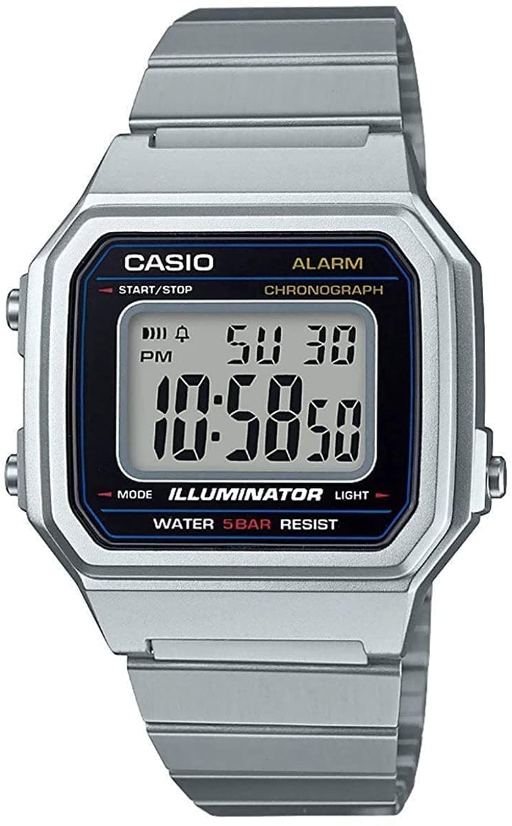 Casio Unisex Watch - B650WD-1ADF Grey Dial, Silver Band on Amazon.ae - Price Tracker