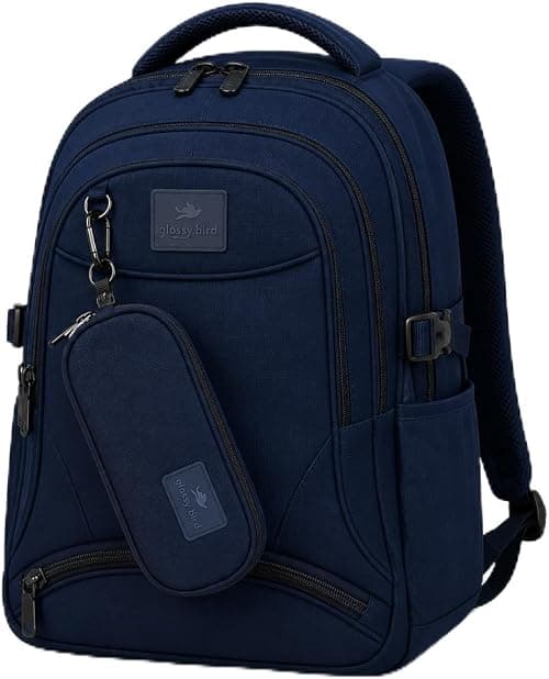Kids School Backpack with Pencil Case, Lightweight Water Resistant School Bag with Laptop Compartment, Ergonomic Back Support for Middle & High School Kids on Amazon.ae - Price Tracker