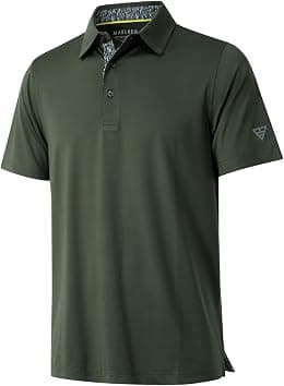 Mens Polo Shirts Short and Long Sleeve Casual Solid Stylish Dry Fit Performance Designed Collared Golf Polo Shirts for Men - Best Deal Finder