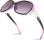 Polarized Sunglasses for Women Oversized Sun Glasses Fashion Shades SUNIER S85 - Best Deal Finder