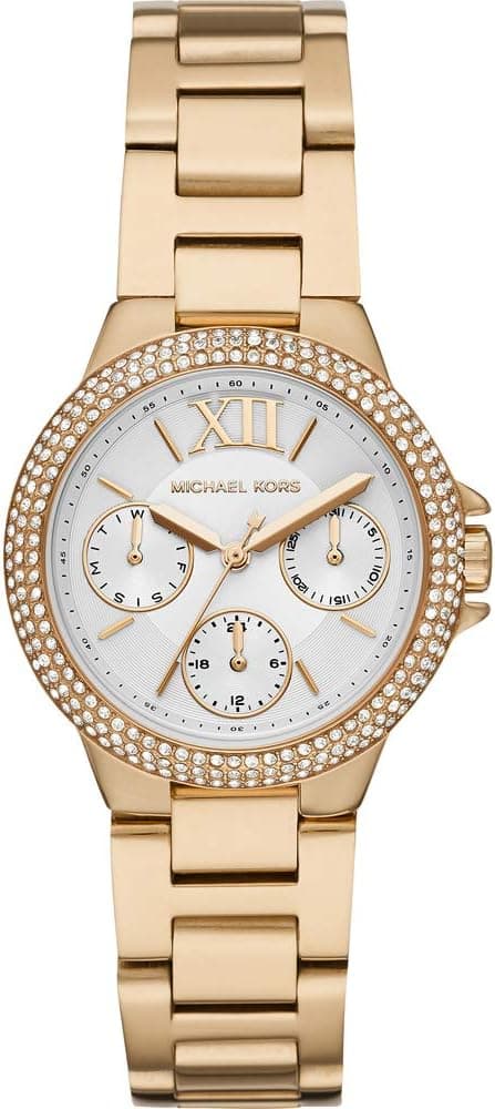 Michael Kors Women's Watch CAMILLE, 33 mm case size, Multifunction movement, Stainless Steel strap, Green, 33 mm, bracelet on Amazon.ae - Price Tracker