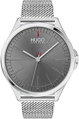 HUGO #Smash Men's Quartz Stainless Steel and Mesh Bracelet Casual Watch - Best Deal Finder