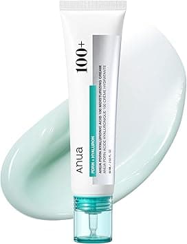 ANUA PDRN Hyaluronic Acid 100 Moisturising Cream Lightweight Moisturising Moisturising Cream with Salmon PDRN, Hyaluronic Acid, Collagen for Glass Skin, Korean Skin Care (60 ml) on Amazon.ae - Price Tracker