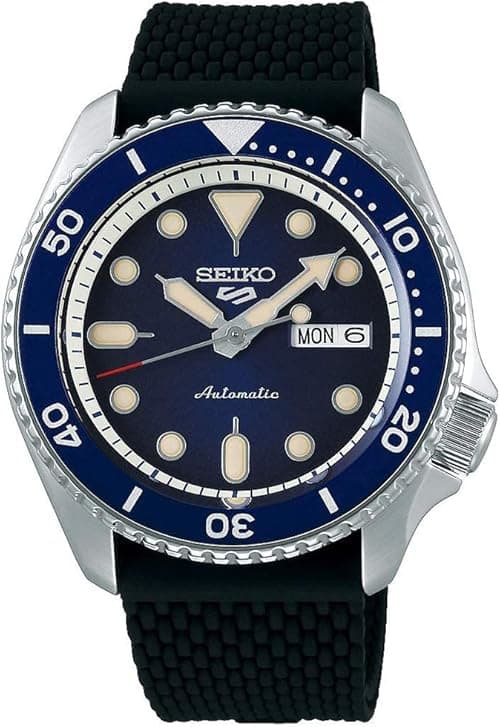 Seiko SRPD93 5 Sports 24 - Jewel Automatic Watch - Blue/Black - Nylon on Amazon.ae - Price Tracker