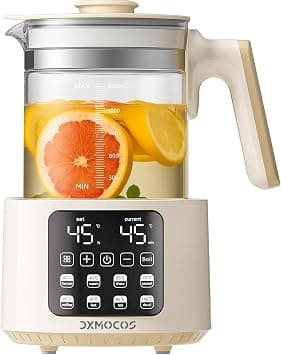 Electric Kettle with Temperature Control, 1.5L Large Capacity Stainless Steel Water Boiler, 40°C to 100°C Adjustable, 72H Keep Warm, Type G Plug, Kettle for Coffee, Tea, Milk Powder on Amazon.ae - Price Tracker