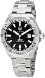 TAG Heuer Aquaracer Black Dial Calibre 5 Automatic Men's Watch WAY2010.BA0927 - Best Deal Finder