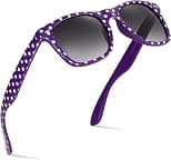 Retro Rewind Polka Dot Vintage Fashion Sunglasses for Women UV400 - Best Deal Finder