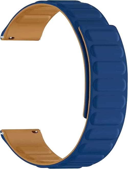 Quick Release Watch Band Compatible With Armani Exchange Drexler Axt2006 Silicone Magnetic Poppy Replacement Strap (Dark Blue) on Amazon.ae - Price Tracker