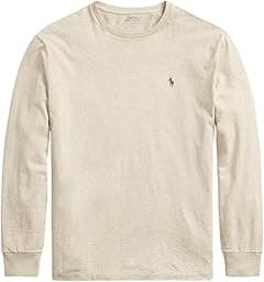 POLO RALPH LAUREN Mens Long Sleeve Crew Neck Custom Slim Fit T-Shirt - Amazon.ae Price Tracker