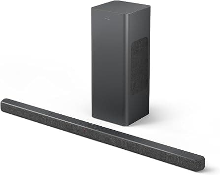 Philips Dolby Atmos 2.1 Channel Sound Bar TAB6309/10, Audio- 320W, Wireless Sub-Woofer, Wall Mountable, Bluetooth 5.3 on Amazon.ae - Price Tracker