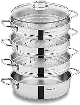 Korkmaz MANTI SET Perla Ravioli Cookware , Silver , 6-Quart , A1524 على Amazon.ae - متتبع الأسعار