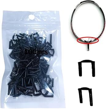 Nylon Badminton Racket Grommets Set, 100-Piece, Fits 3-4 Hole Positions, Suitable for Frame Top على Amazon.ae - متتبع الأسعار