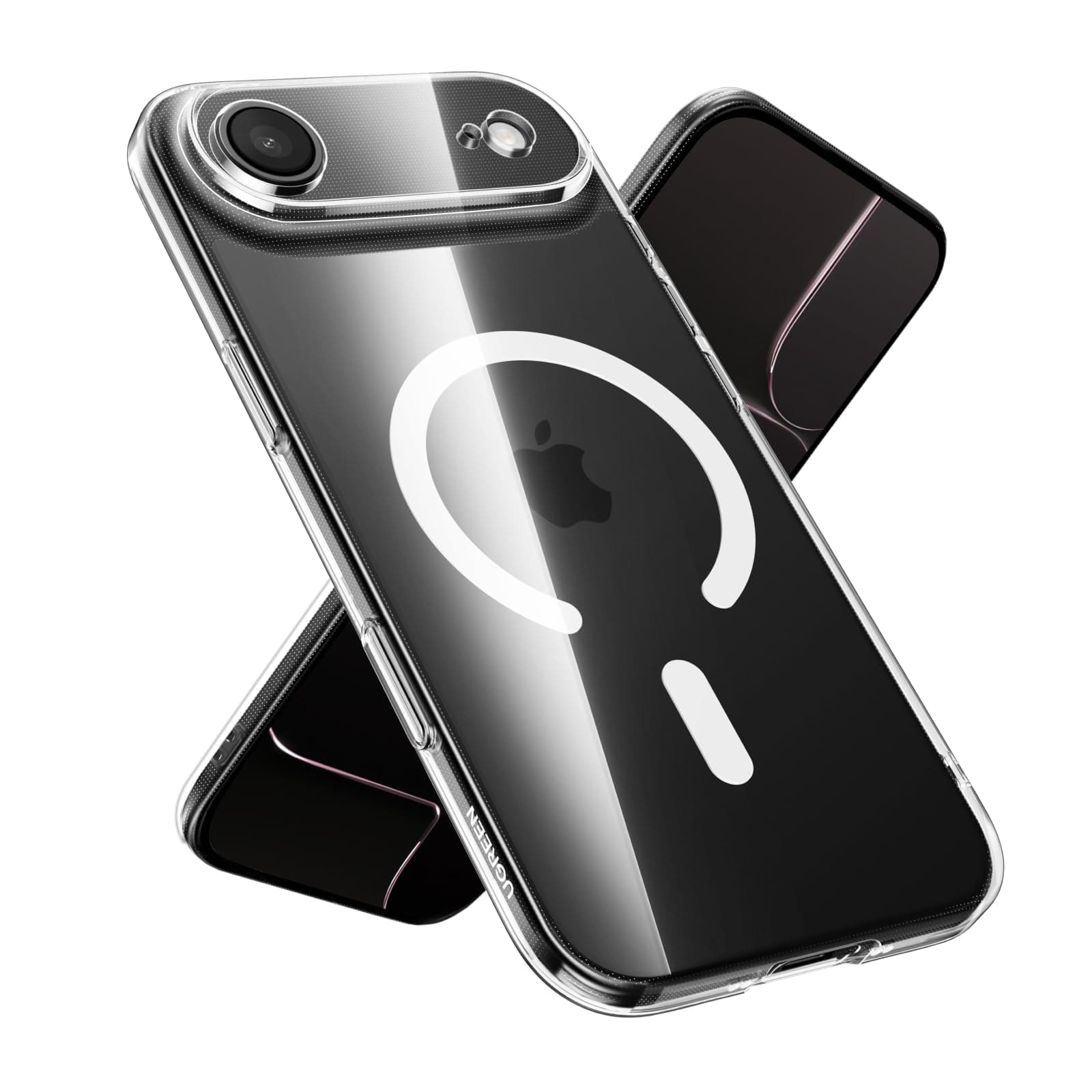 UGREEN for iPhone Air MagSafe Case Clear Cover, [Military-Grade Protection], Upgrade iCrystal Anti-Yellowing Tech, Scratch-Resistant Back, Camera Control Protective, Ultra Slim Magnetic Case on Amazon.ae - Price Tracker