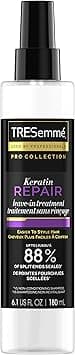 TRESemmé Pro Collection Keratin Repair Leave In Hair Treatment for Strong, Healthy-Looking Hair Care Hair Styling Treatment Spray Visibly Repair Split Ends 6.1 oz on Amazon.ae - Price Tracker
