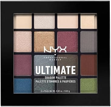 NYX PROFESSIONAL MAKEUP Ultimate Shadow Palette, Smokey And Highlight 01, 0.02 Ounce (Pack Of 1) - Best Deal Finder