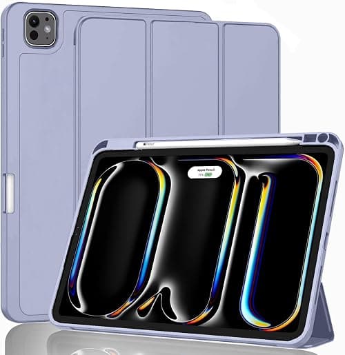 ProElite Case Cover for Apple iPad Pro 11 M4 2024 5th Gen Cover, Pencil Case for iPad Pro 11 2024 with Pencil Holder, Auto Sleep Wake [Soft Flexible Case] Recoil Series - Lavender على Amazon.ae - متتبع الأسعار
