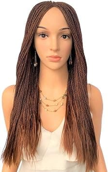 WOW BRAIDS Braided Wigs, Micro Million Braid Wig - Color 30 - 18 Inches. Synthetic Hand Braided Wigs for Black Women. on Amazon.ae - Price Tracker