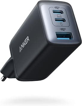 Anker USB C Charger, 735 Charger (Nano II 65W), PPS 3 Port Fast Compact Foldable Wall Charger for MacBook Pro/Air, iPad Pro, Galaxy S23, Dell XPS 13, Note 20/10+, iPhone 17/16, Steam Deck and Many على Amazon.ae - متتبع الأسعار