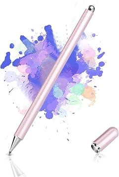 INFOSUN Stylus Pen for iPad,Disc Stylus Pens for Touch Screens, Passive Stylus with Magnetic Cap, Compatible with Apple/iPhone/iPad/Android/Microsoft Tablets and All Passive Touch Screen (Pink) على Amazon.ae - متتبع الأسعار
