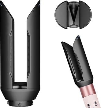 Angju Hair Straightener Attachment for Dyson Airwrap,Gentle Airflow Finishing Attachment Compatible with Dyson Airwrap HS01/05/08,Hair Straightener Replacement Part for Sleek Polished Straight Finish - Best Deal Finder