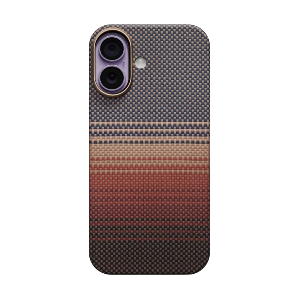 Next Store Luxury Carbon Fiber Aramid Case For iPhone 17 6.3-Inch, Ultra-Thin Shockproof Cover, Lightweight Anti-Scratch Design, Camera Protection, Slim Business Style (Sunset gold) on Amazon.ae - Price Tracker