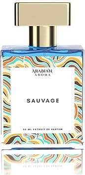 Arabian Aroma Sauvage Perfume for Men – Long Lasting Extrait De Parfum with Calabrian Bergamot, Lavender, and Cedarwood – Strong, Wild and Fresh Masculine Fragrance for Day & Nights – 50ml on Amazon.ae - Price Tracker