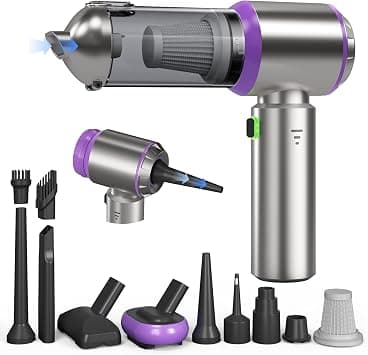 Car Vacuum Portable Cordless, 22000PA High Power handheld Vacuum Cleaner with Brushless Motor,11 in 1 Mini Hand Held Vacuum Cordless Rechargeable Air Duster/Blower/Pump for Car, Home, Pet, Office on Amazon - Best Deal Finder