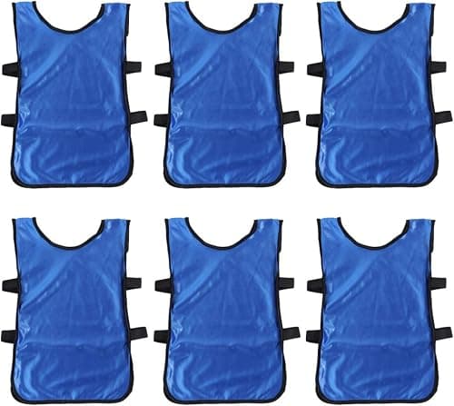 Toyvian Scrimmage Team Practice Vests Green Sports Training Pinnies Jerseys for Children Youth Sports Basketball Soccer Football Volleyball 6pcs on Amazon.ae - Price Tracker