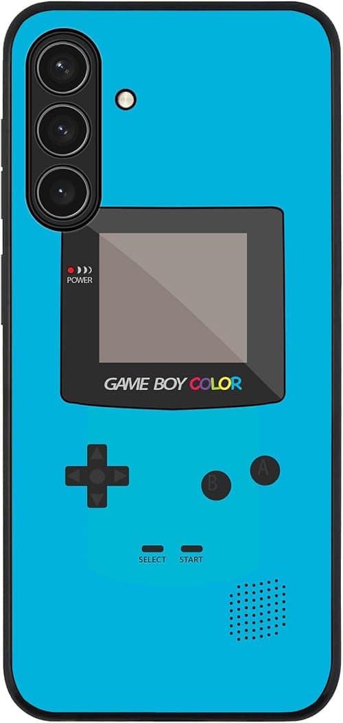 Stylizedd Case Compatible with Samsung Galaxy A17 / A17 4G / M17 Rugged cover Slim fit Camera Protection, Shockproof Thin Phone Case for Samsung Galaxy A17 / A17 4G / M17- Gameboy Color - Blue على Amazon.ae - متتبع الأسعار