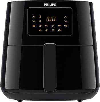 Philips Airfryer XL - 2000W, 50Hz, 6.2L, 1.2KGs, 14-in-1 Cooking Functions, 7 Presets, Rapid Air Technology, Connected with HomeID APP, Black - HD9280/91 on Amazon.ae - Price Tracker